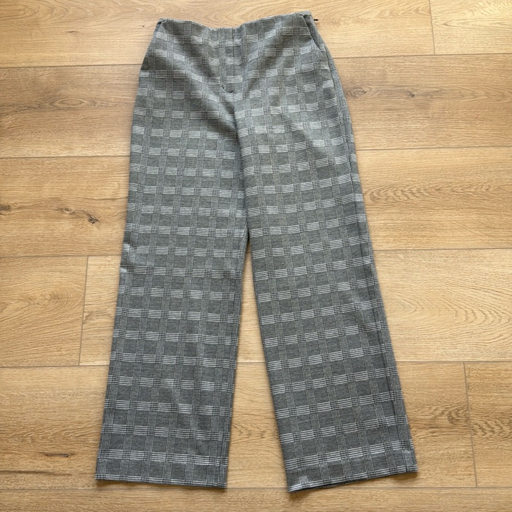 Women’s houndstooth black and white trouser EXPRESS Small